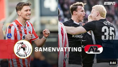 Samenvatting Sparta Rotterdam - AZ